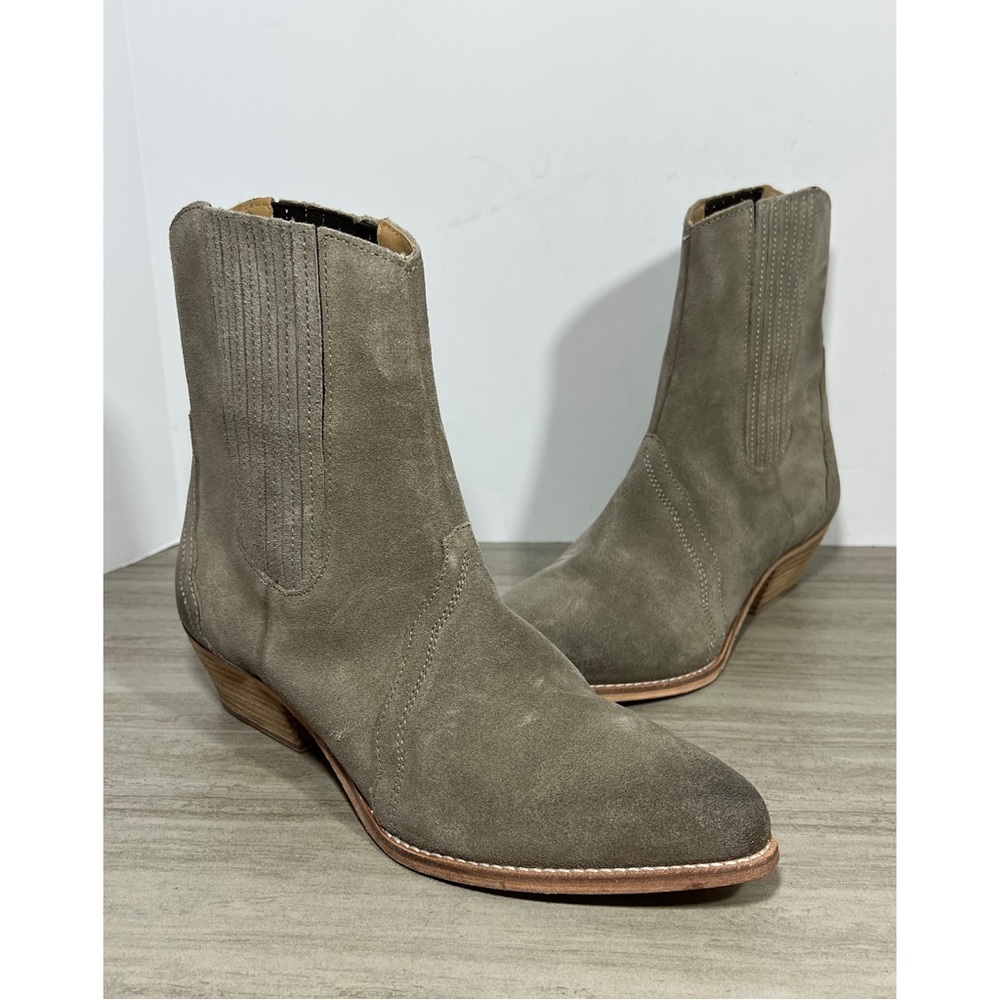 NEW Free People Chelsea Boot Bootie Frontier Suede Western Women’s 9.5cowboy